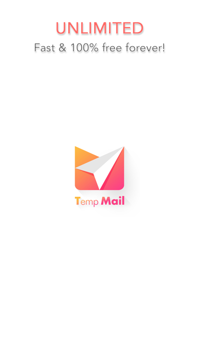 Screenshot #1 pour TMail: Temporary Mail