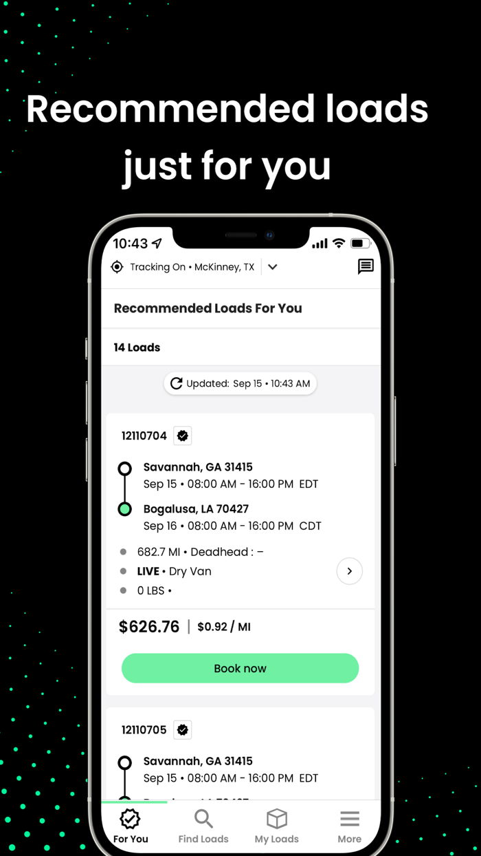 RXO Drive Find and Book Loads
