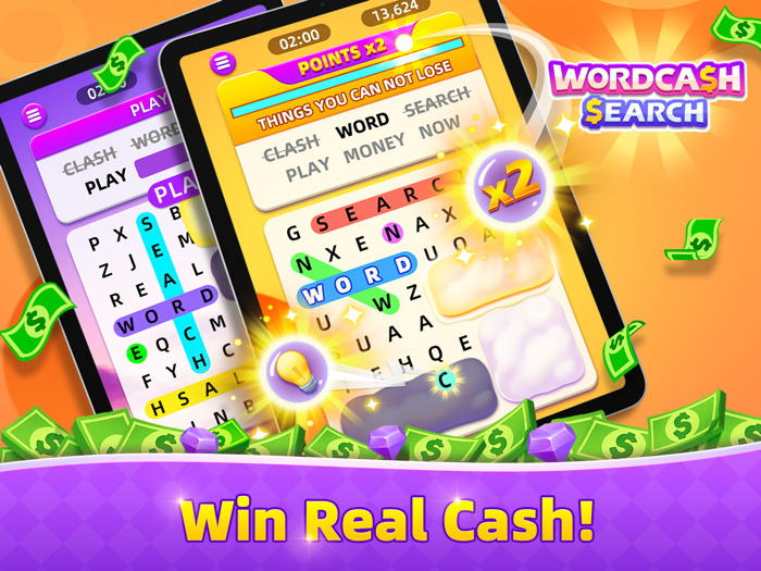 Wordcash Search Win Real Cash