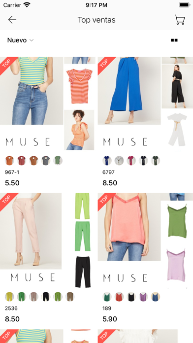 Muse shop Screenshot