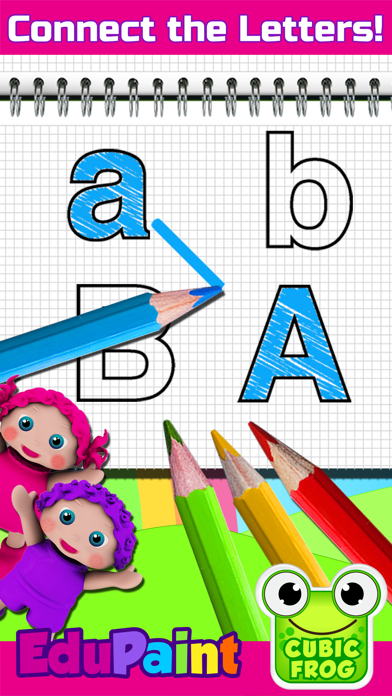 ABC Coloring Book - EduPaint Screenshot