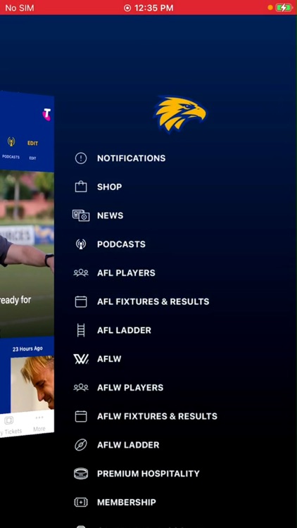 West Coast Eagles Official App screenshot-6
