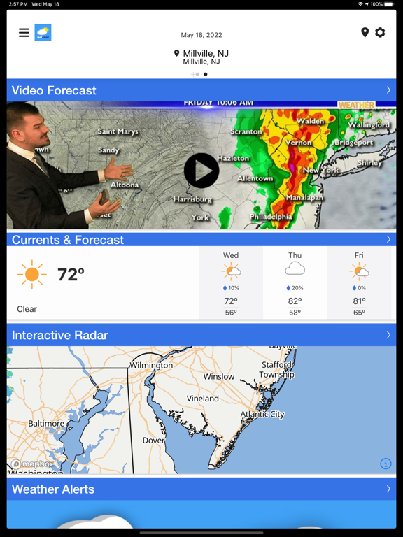 Screenshot #4 pour NorCast Weather