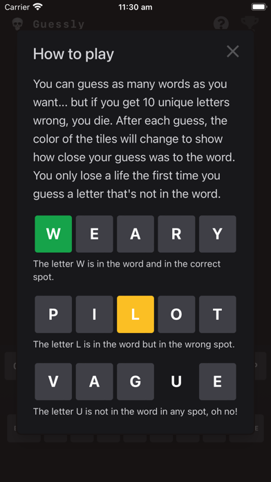 Guessly - Word guessing gameのおすすめ画像4