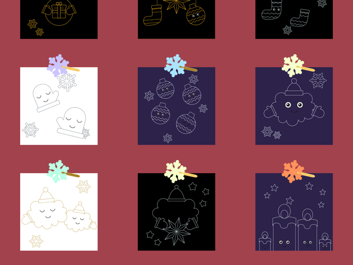 Christmas Coloring Kid Toddler