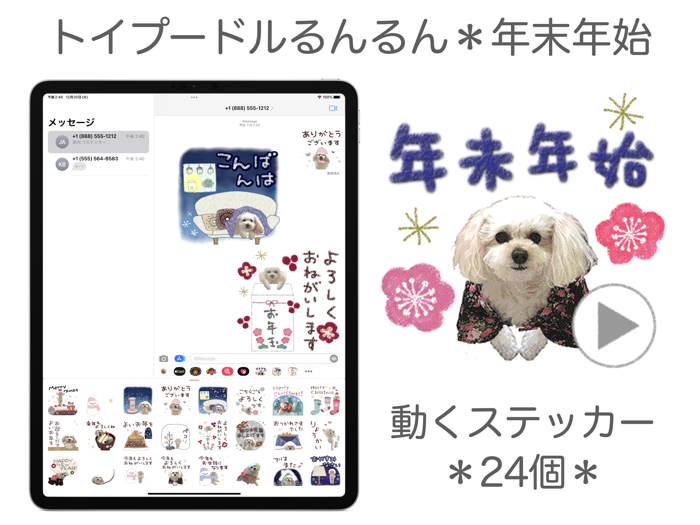 トイプードルるんるん＊年末年始