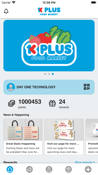 K Plus Food Market Screenshot