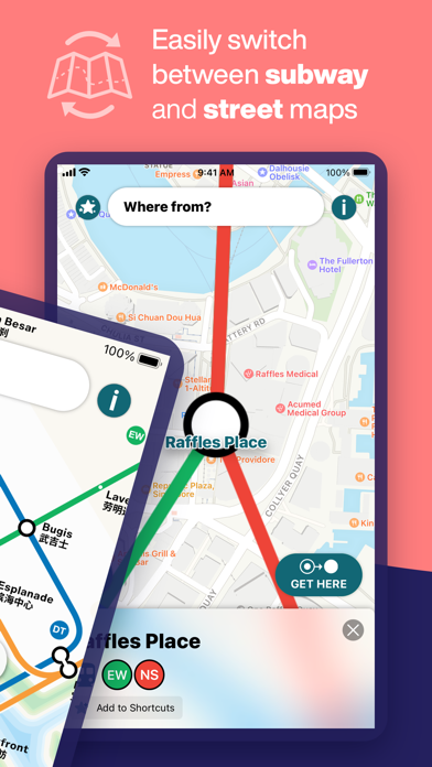 Singapore Metro Map & Planner screenshot 2