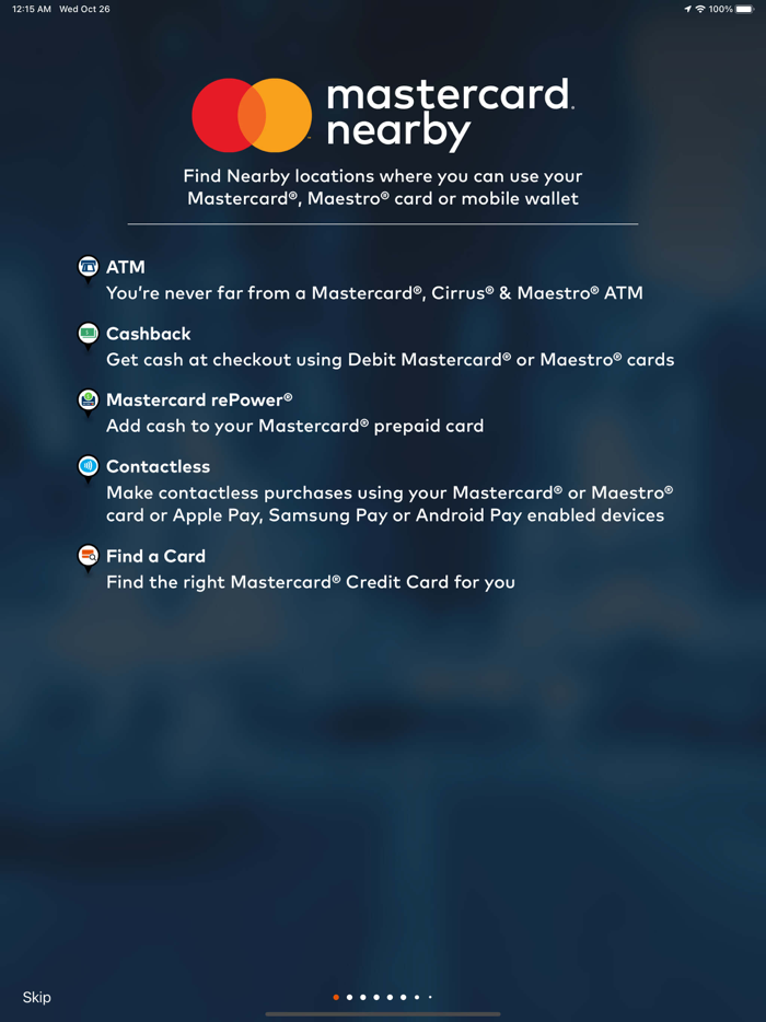MasterCard Nearby