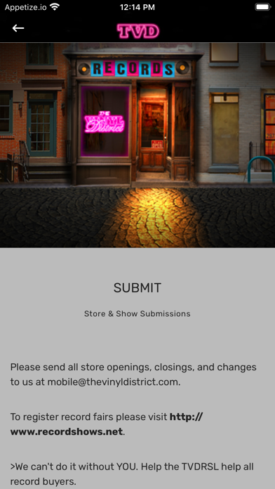 The Vinyl District Screenshot