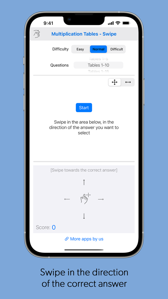 #3. Multiplication Tables Math (iOS) Podle: Namita Kaushik