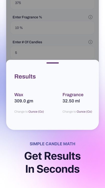 Simple Candle Math