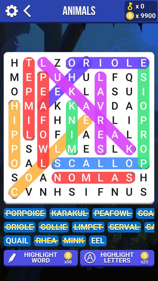 #4. Word Search - Quest Puzzle (iOS) By: Md Abu Khalid