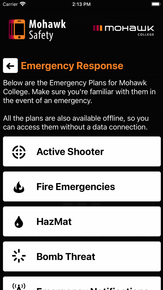 #8. Mohawk Safety (iOS) 게시자: Mohawk College