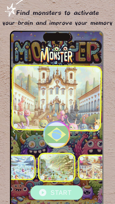 Aha Monster - South America - Screenshot