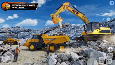 Heavy DumpTruck Real Excavator Screenshot