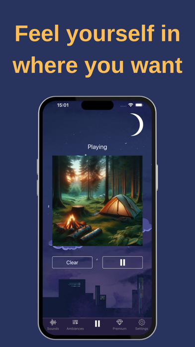 Nature Sleeping Sounds Screenshot