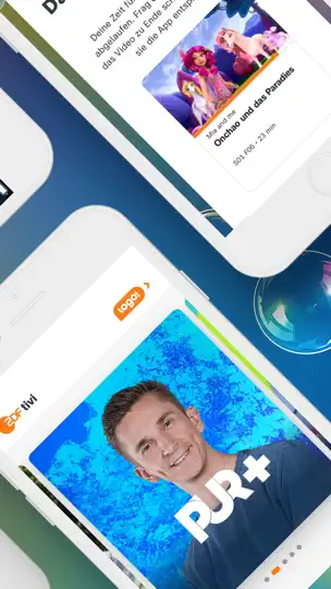 Screenshot von ZDFtivi-App – Kinderfernsehen auf dem iPhone 2