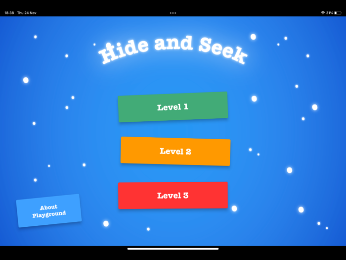 Hide and Seek  Playground