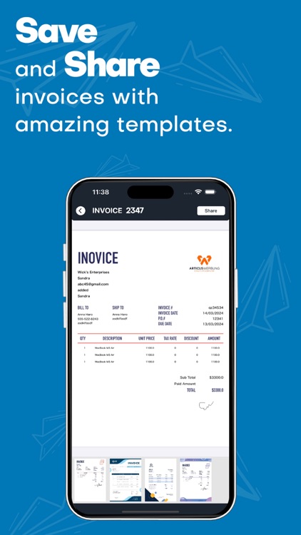 Invoice maker and generator screenshot-6