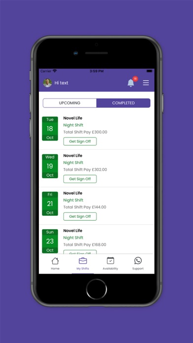 Wema Healthcare Services Screenshot