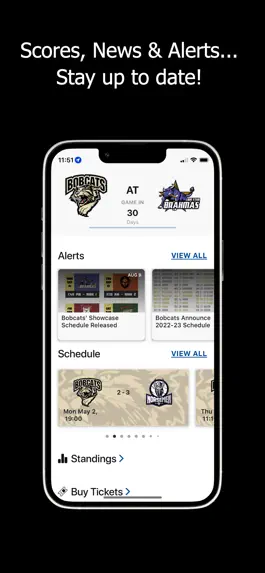 Game screenshot Bismarck Bobcats Gameday apk