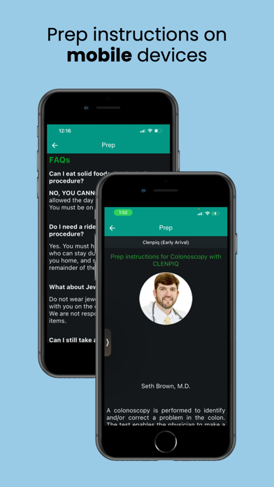 Goodprep iPhone screenshot 3 - Medical app