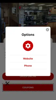 capri’s pizza iphone screenshot 3