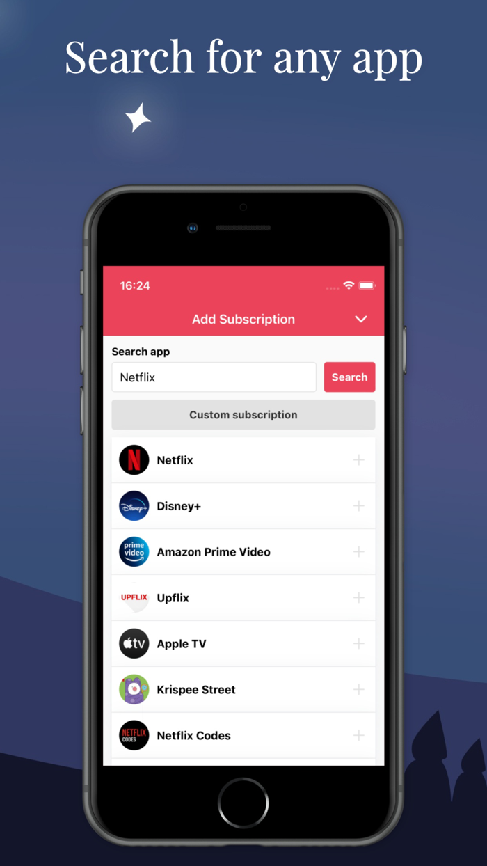 mySubs - Track subscriptions