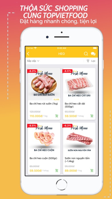 Screenshot #3 pour TopvietFood - Đi Chợ Online