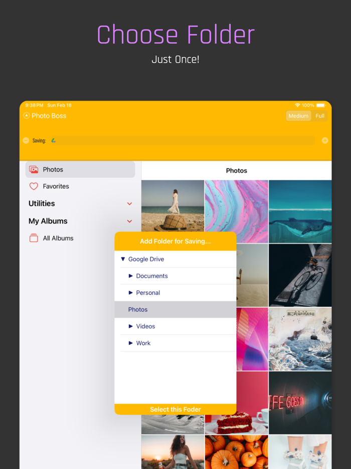 Photo Boss for Google Drive
