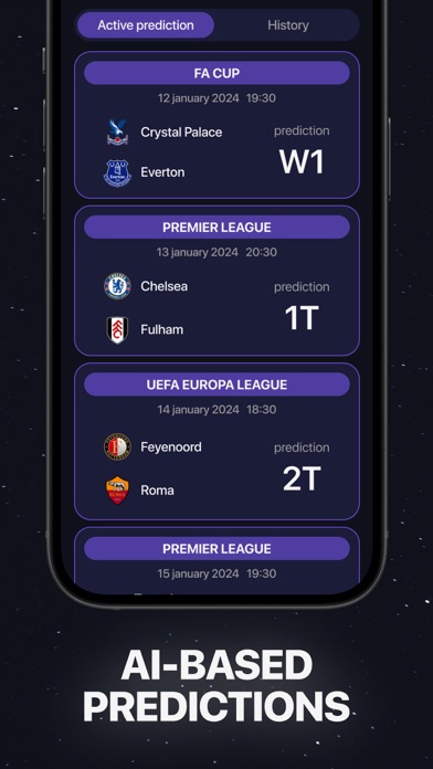 AI Betting - Football Games Screenshot