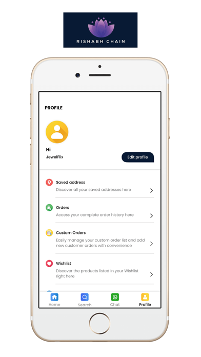 Rishabh Chain Screenshot