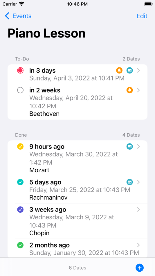 #1. Habit Tracker, To Do Done List (iOS) 由: FugaPiyo Inc.