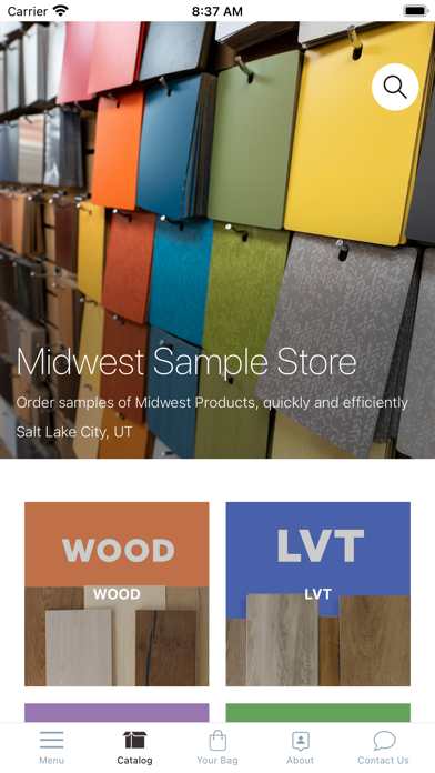 Midwest Sample Store Screenshot