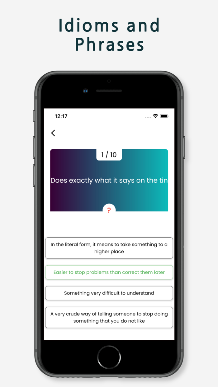 Idioms and Phrases  Learn