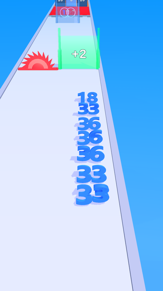 #2. Number Stack Run (iOS) 由: Aden Games