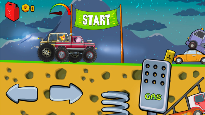 Monster Truck Car Racing Game