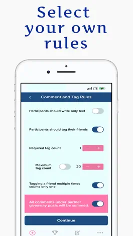 Game screenshot Prizensta - Giveaway Instagram apk