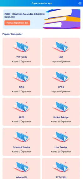 Game screenshot Öğretmenim App hack