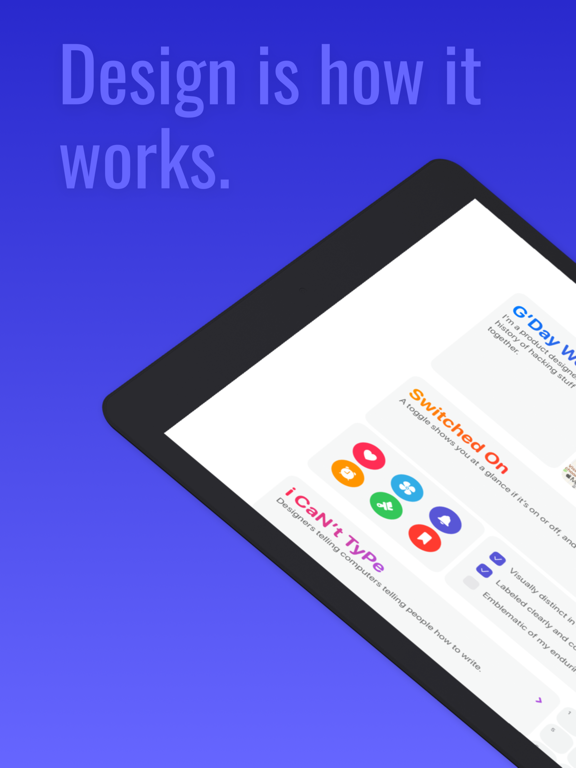 G’Day World iPad screenshot 1 - Graphics & Design app