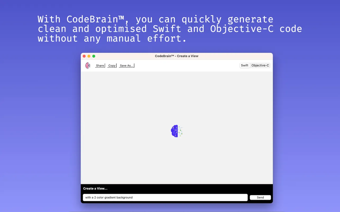 #2. CodeBrain™ - AI for Swift (macOS) Door: David Dixon