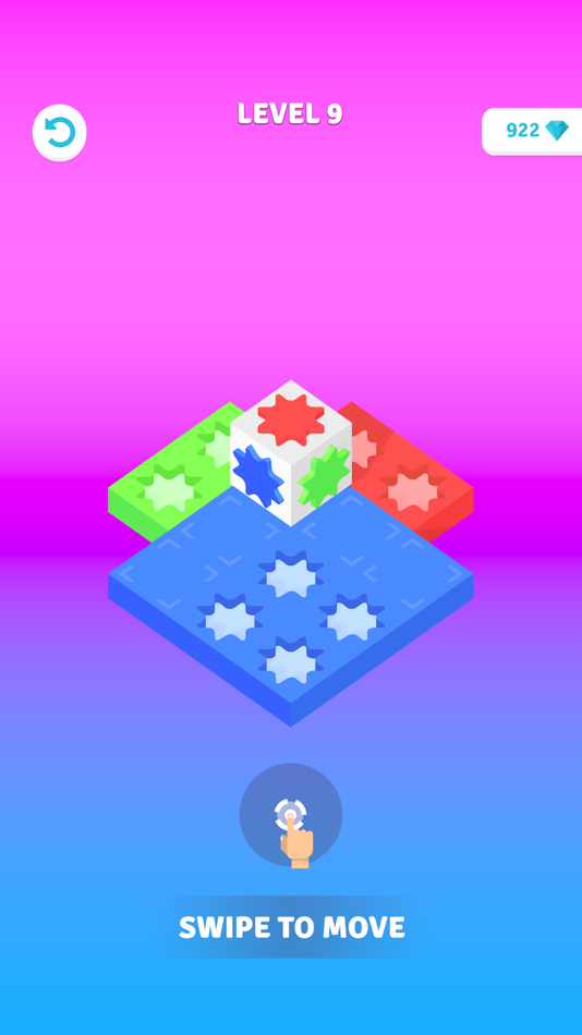 #4. Splatter Cube (iOS) 由: Muhammet Ali Yasar
