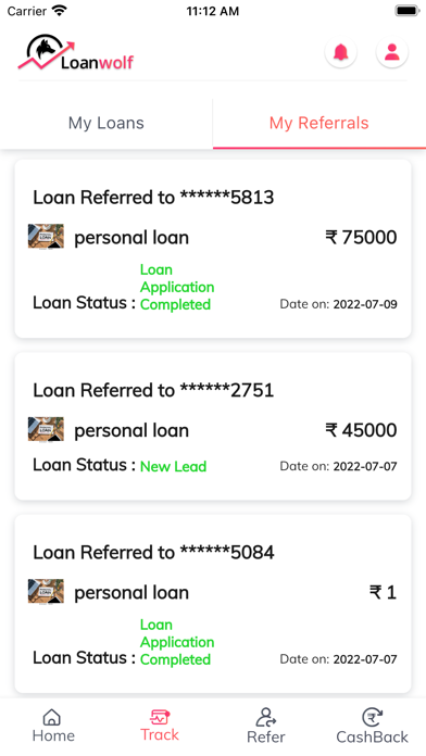 Loanwolf Screenshot