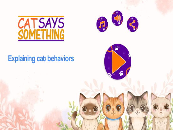 Screenshot #4 pour Cat Says Something