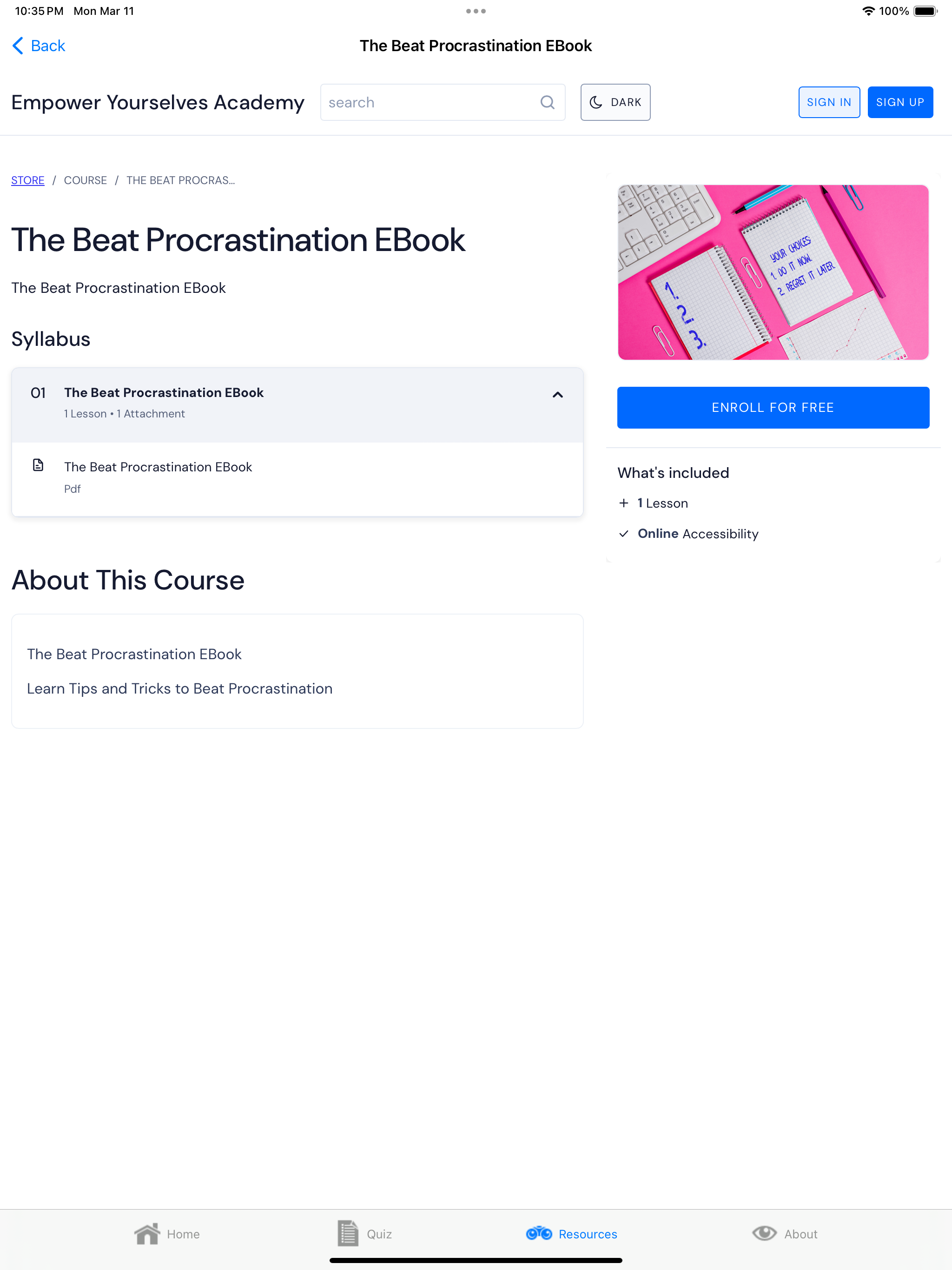 Beat-Procrastination