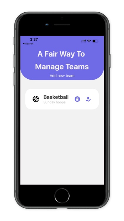 Fair Team Generator