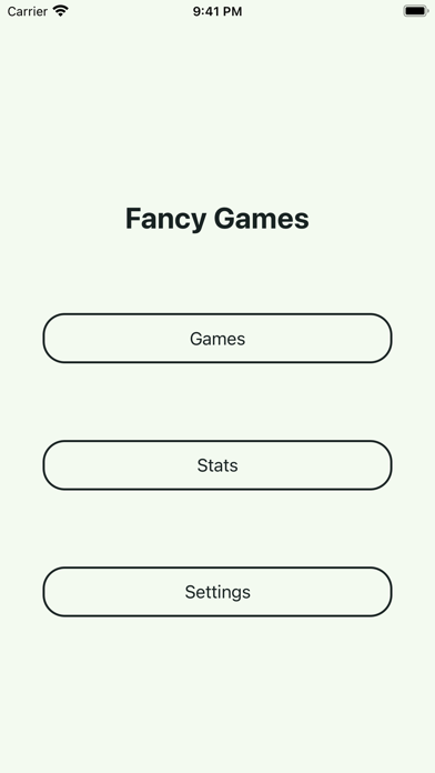 Fancy Games Screenshot