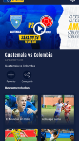 Tigo Sports Guatemala screenshot