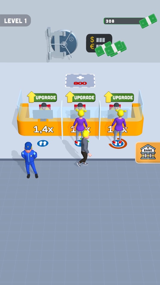 #9. Bank Manager 3D (iOS) By: Mustafa Akbaba
